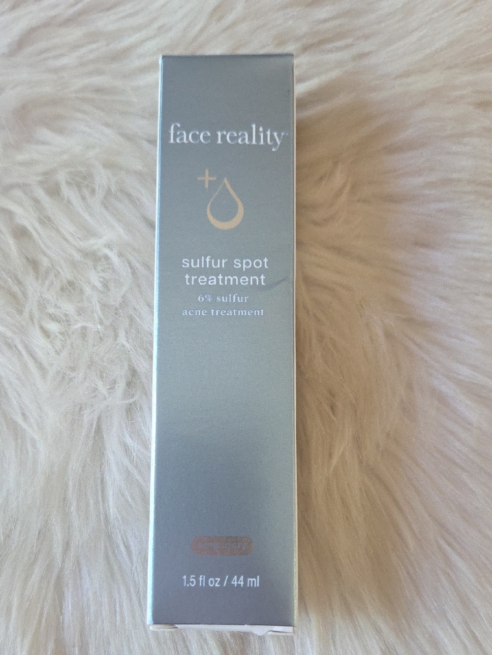 NIB Face Reality Sulfur Spot Treatment Calms Redness 1.5 Fl Oz